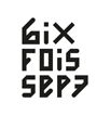 Logo Six Fois Sept noir et blanc